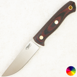 Нож Южный Крест Fang L, VG-10, Micarta Black/Red, Насечка